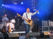 Jimi Goodwin (formerly of Doves) played at Glastonbury just before the heavens opened