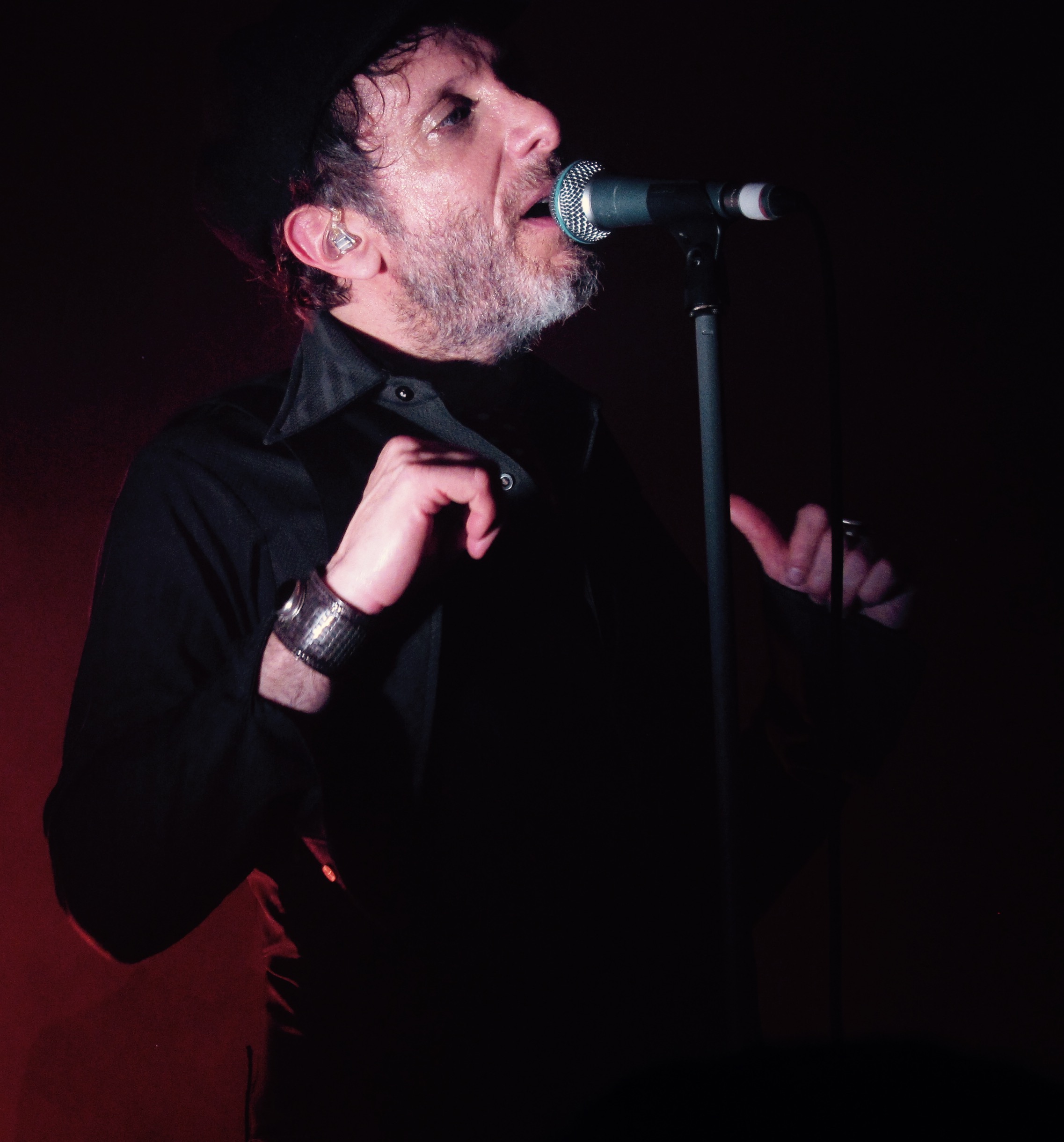 Jonathan Donahue of Mercury Rev at The Oval Space 2015 4
